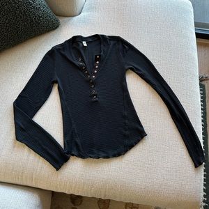 Free People One of the Girls Henley